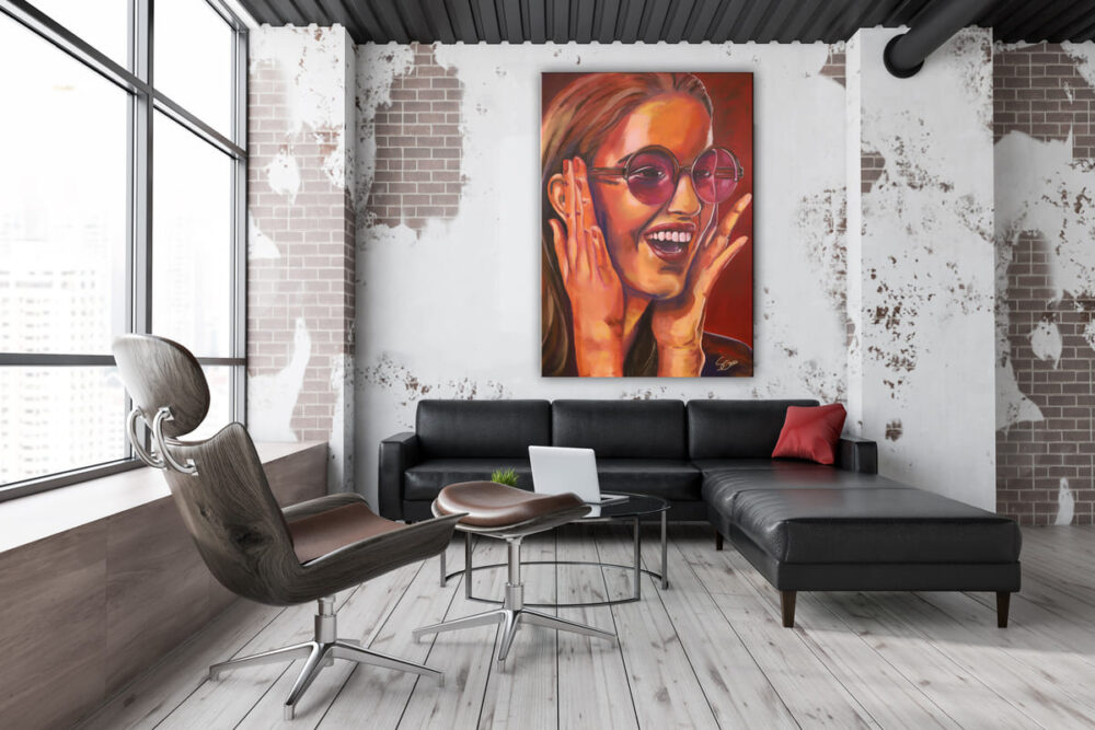 Frau mit Brille 4 - Image 3